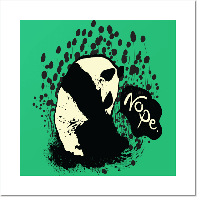 Nope Wall Art by CindyS